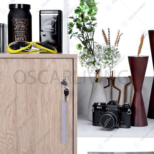 Lemari Pakaian Lemari Penyimpanan Super Furniture RB113 Sanremo | Rak SUPER FURNITURE OSCARLIVING