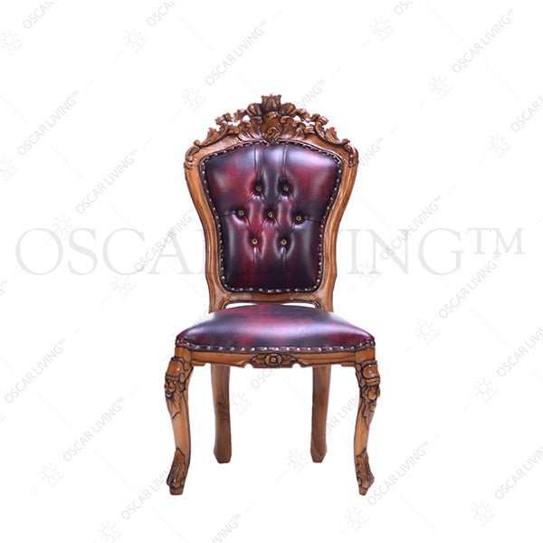 KURSI MAKAN - DINNING CHAIR Kursi Makan Jati OLIV Ganesha | Dinning Chair Classic Collection OLIV OSCARLIVING