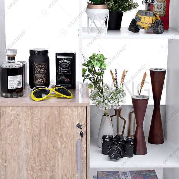 Lemari Pakaian Lemari Penyimpanan Super Furniture RB113 Sanremo | Rak SUPER FURNITURE OSCARLIVING