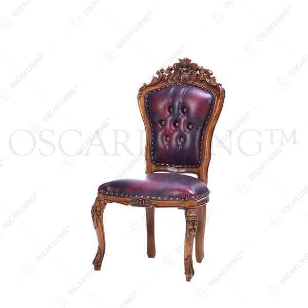 KURSI MAKAN - DINNING CHAIR Kursi Makan Jati OLIV Ganesha | Dinning Chair Classic Collection OLIV OSCARLIVING