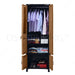 LEMARI PLASTIK - PLASTIC WARDROBE Lemari Plastik Napolly Cabro81 + Kaca | Plastic Wardrobe NAPOLLY OSCARLIVING