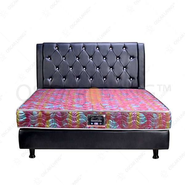 KASUR - SPRINGBED Kasur Busa Super Royal Foam Pop HB Premium Oxford | Fullset Oreo ROYAL FOAM OSCARLIVING