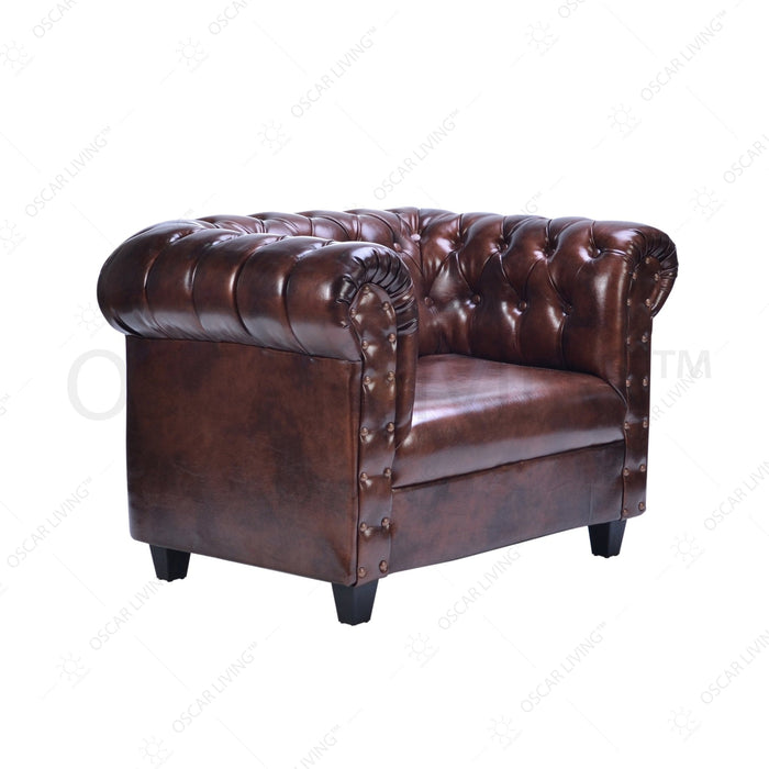 SOFA Sofa Tamu Classic OLIV Verona 1 Dudukan | Classic Sofa 1 Dudukan OLIV OSCARLIVING