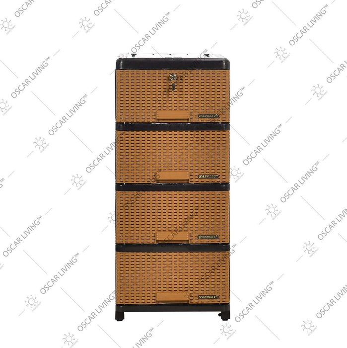 LEMARI PLASTIK - PLASTIC WARDROBE Lemari Plastik Laci Napolly Contac NAPOLLY OSCARLIVING