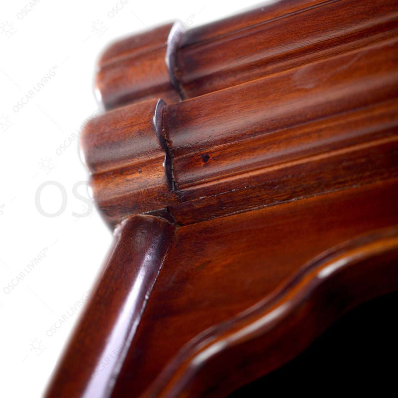 Bookself Rak Buku Mahogani Oliv Ritz Gozo M | Bookshelf OLIV OSCARLIVING