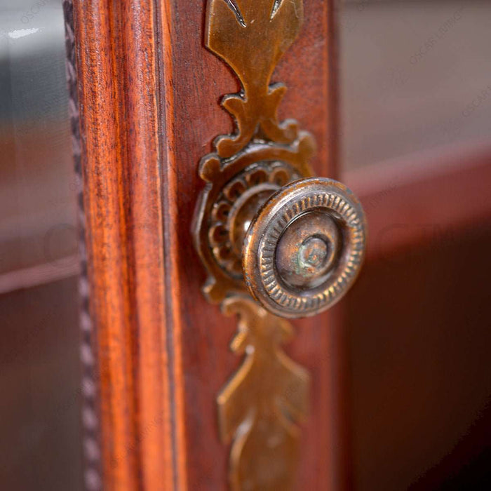 Bookself Rak Buku Mahogani Oliv Ritz Gozo L | Bookshelf OLIV OSCARLIVING