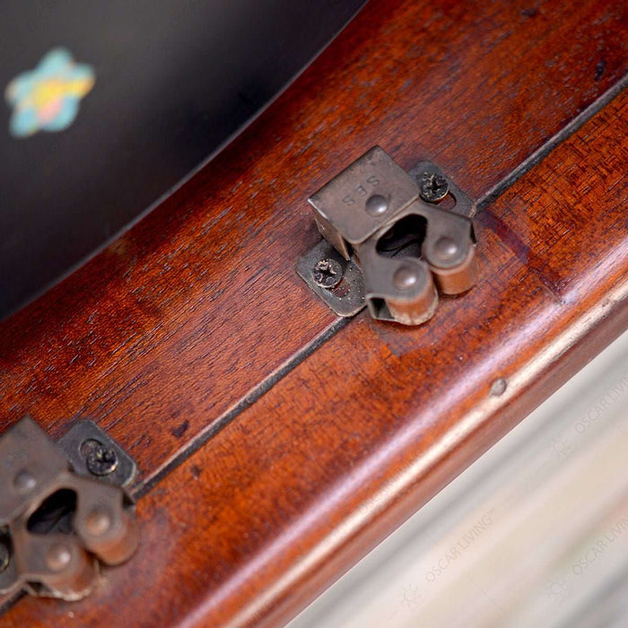 Bookself Rak Buku Mahogani Oliv Ritz Gozo L | Bookshelf OLIV OSCARLIVING