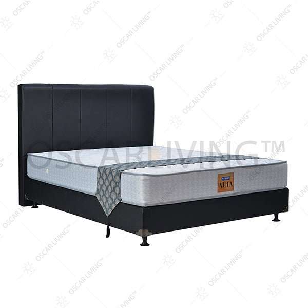 KASUR - SPRINGBED Kasur Springbed Hommy ALTA HB Vadia | Fullset Oreo HOMMY OSCARLIVING
