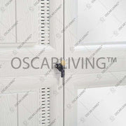 LEMARI PLASTIK - PLASTIC WARDROBE Lemari Plastik Napolly Cabro388 + Kaca | Plastic Wardrobe NAPOLLY OSCARLIVING