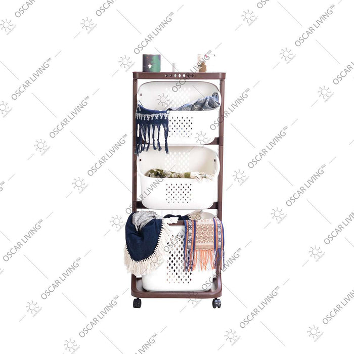 KERANJANG LAUNDRY - LAUNDRY BASKET Tabitha Keranjang Baju Kotor Rak MPTL TABITHA OSCARLIVING