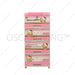 LEMARI PLASTIK - PLASTIC WARDROBE Lemari Plastik Napolly SFC2 Motif Helokity | Plastic Wardrobe NAPOLLY OSCARLIVING