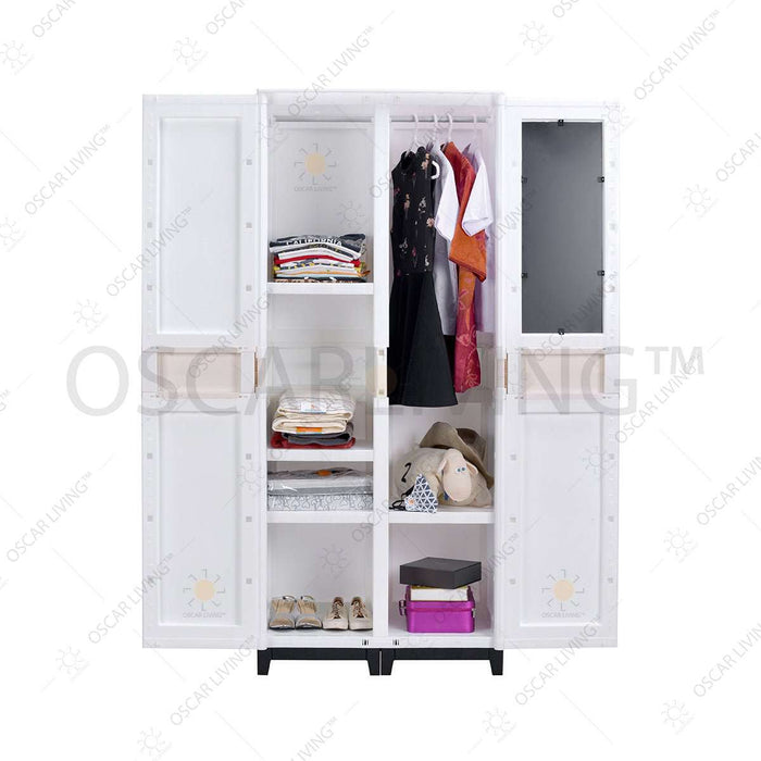LEMARI PLASTIK - PLASTIC WARDROBE Lemari Plastik Club Spectra Ultra Twin SUTHRMO1 CLUB OSCARLIVING