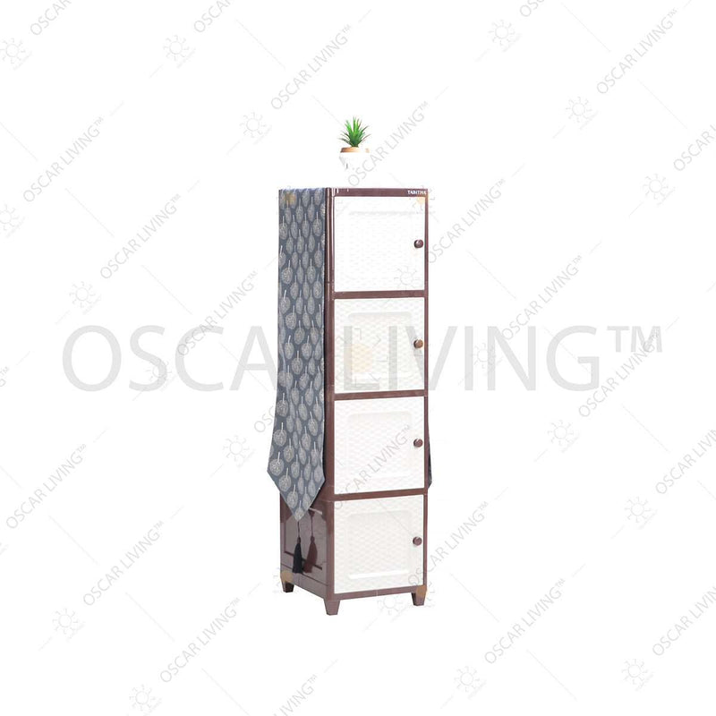 LEMARI PLASTIK - PLASTIC WARDROBE Lemari Plastik Serbaguna Tabitha LOKI T1 Susun | Plastic Wardrobe TABITHA OSCARLIVING
