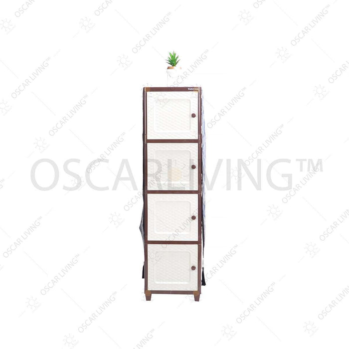 LEMARI PLASTIK - PLASTIC WARDROBE Lemari Plastik Serbaguna Tabitha LOKI T1 Susun | Plastic Wardrobe TABITHA OSCARLIVING