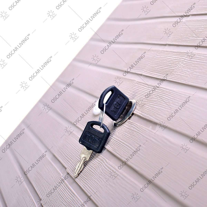 LEMARI PLASTIK - PLASTIC WARDROBE Lemari Plastik Club Grand Mini WSP 3 Susun CLUB OSCARLIVING