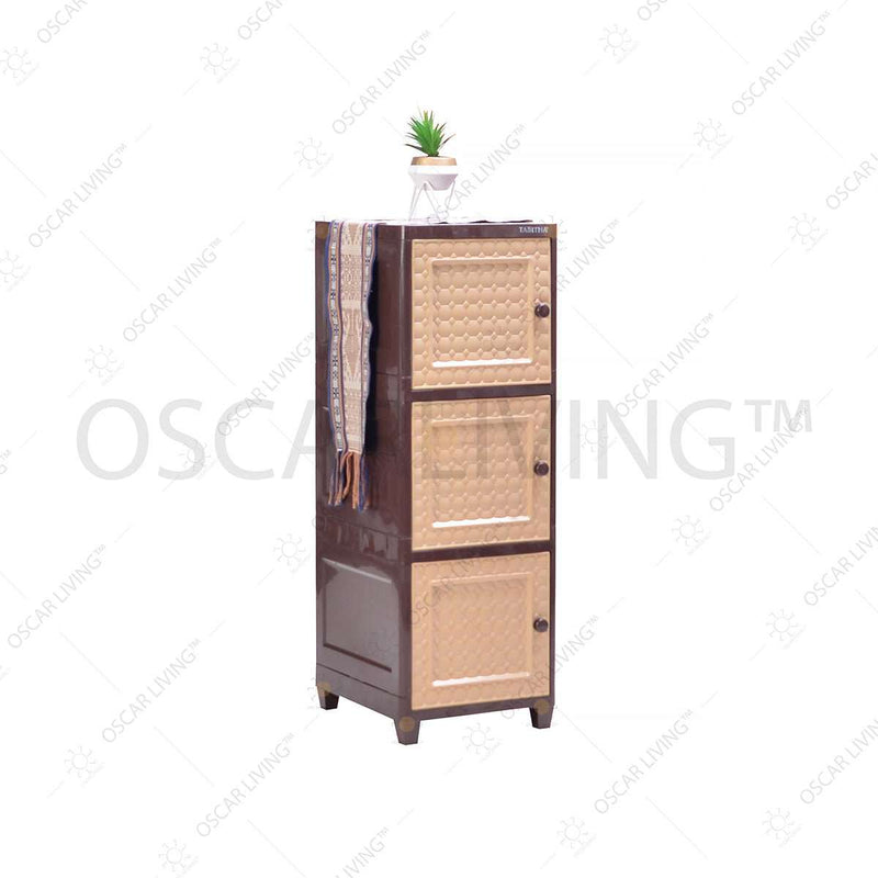 LEMARI PLASTIK - PLASTIC WARDROBE Lemari Plastik Serbaguna Tabitha LOKI T1 Susun | Plastic Wardrobe TABITHA OSCARLIVING