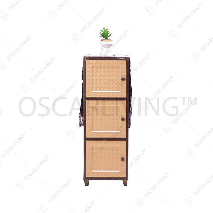 LEMARI PLASTIK - PLASTIC WARDROBE Lemari Plastik Serbaguna Tabitha LOKI T1 Susun | Plastic Wardrobe TABITHA OSCARLIVING