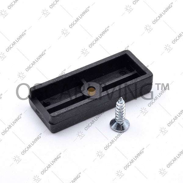 SUKU CADANG - SPAREPART Kaki Belakang Meja / Lemari Dll - Plastik OLIV OSCARLIVING