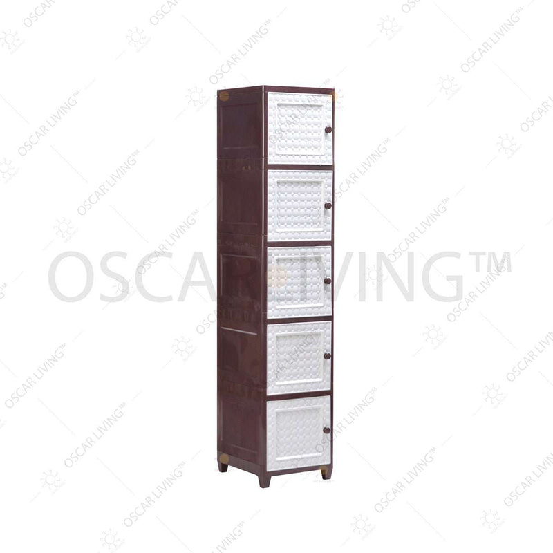 LEMARI PLASTIK - PLASTIC WARDROBE Lemari Plastik Serbaguna Tabitha LOKI T1 Susun | Plastic Wardrobe TABITHA OSCARLIVING