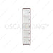 LEMARI PLASTIK - PLASTIC WARDROBE Lemari Plastik Serbaguna Tabitha LOKI T1 Susun | Plastic Wardrobe TABITHA OSCARLIVING