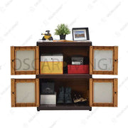 LEMARI PLASTIK - PLASTIC WARDROBE Lemari Plastik HK Plast Motif Bambu HK PLAST OSCARLIVING