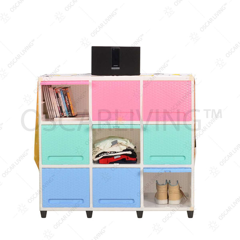 LEMARI PLASTIK - PLASTIC WARDROBE Lemari Plastik Club Flip Triple TCFR WCJ | Plastic Wardrobes CLUB OSCARLIVING