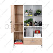 Lemari Pakaian Lemari Penyimpanan Super Furniture RB702 | Rak Buku SUPER FURNITURE OSCARLIVING