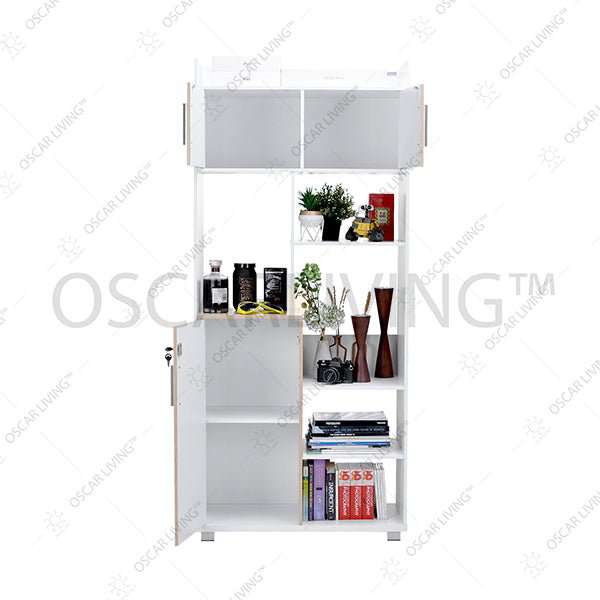 Lemari Pakaian Lemari Penyimpanan Super Furniture RB113 Sanremo | Rak SUPER FURNITURE OSCARLIVING