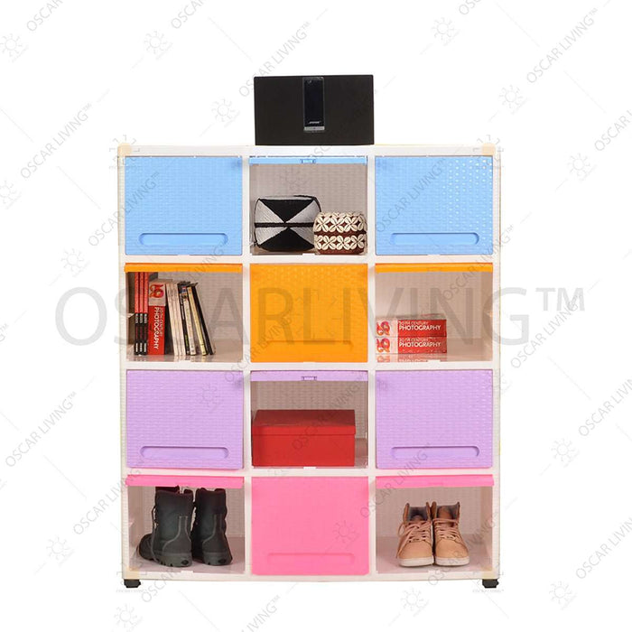LEMARI PLASTIK - PLASTIC WARDROBE Lemari Plastik Club Flip Triple TCFR WCJ | Plastic Wardrobes CLUB OSCARLIVING
