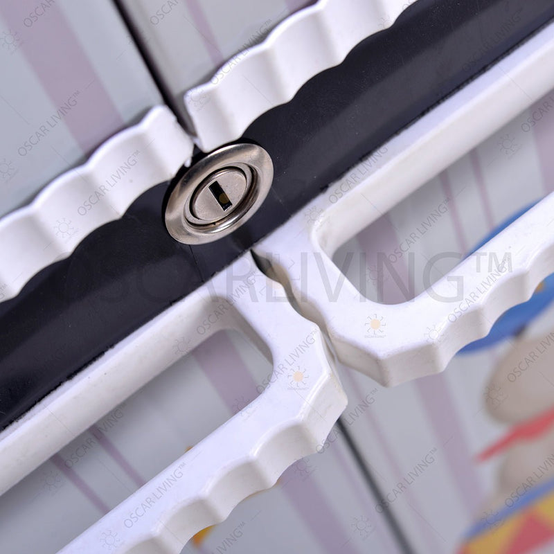 PLASTIC WARDROBE Lemari Plastik Tabitha LS2P Motif Sailor - Motif Circus | Plastic Wardrobe TABITHA OSCARLIVING