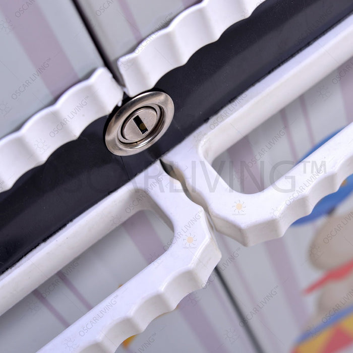 PLASTIC WARDROBE Lemari Plastik Tabitha LS2P Motif Sailor - Motif Circus | Plastic Wardrobe TABITHA OSCARLIVING