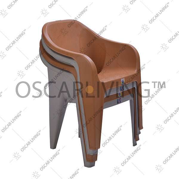 KURSI PLASTIK - PLASTIC CHAIR Kursi Plastik Napolly TCC500 | Napolly Plastic Chair TCC500 NAPOLLY OSCARLIVING