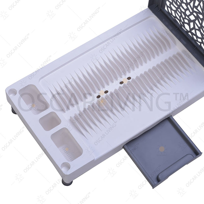 RAK PIRING - DISH RACK Rak Piring Plastik Tabitha RPST 3 Susun | Dish Rack TABITHA OSCARLIVING