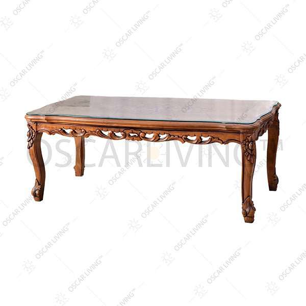 MEJA TAMU - COFFEE TABLE Meja Ruang Tamu OLIV Melati OLIV OSCARLIVING
