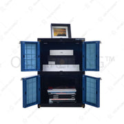 LEMARI PLASTIK - PLASTIC WARDROBE Lemari Plastik Tabitha Motif Anyam | Plastic Wardrobe TABITHA OSCARLIVING