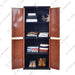 LEMARI PLASTIK - PLASTIC WARDROBE Lemari Plastik Sinbak Rak 4 Susun Motif Hamster | Plastic Wardrobe SINBAK OSCARLIVING