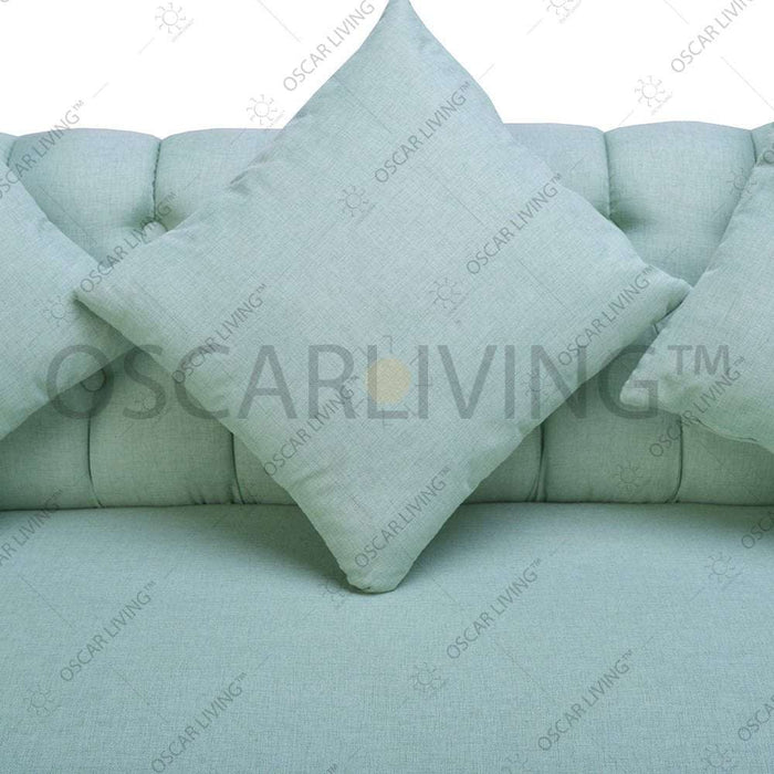 SOFA OLC OLIV Sofa Tamu 3 Seater Sofa Turquoise Minimalis OLIV OSCARLIVING