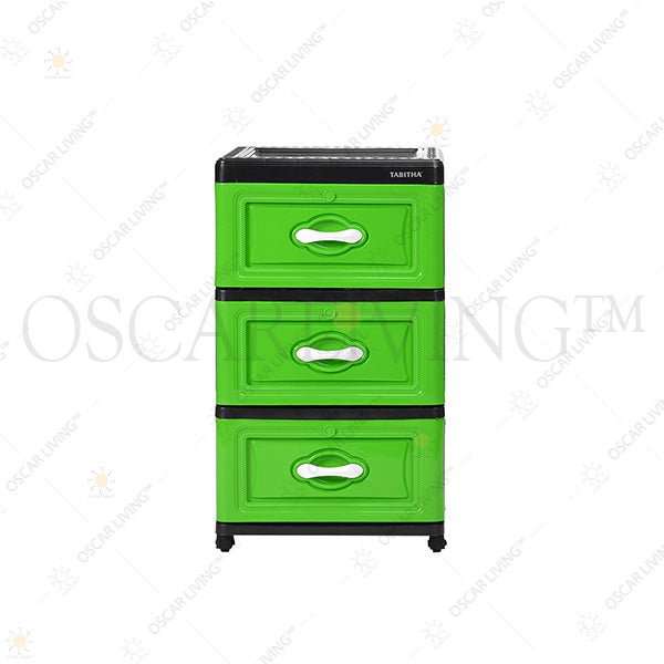 LEMARI PLASTIK - PLASTIC WARDROBE Lemari Plastik Laci Tabitha HO Series TABITHA OSCARLIVING