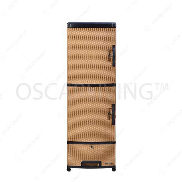 LEMARI PLASTIK - PLASTIC WARDROBE Lemari Plastik Napolly CLC55 | Plastic Drawer NAPOLLY OSCARLIVING