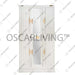LEMARI PLASTIK - PLASTIC WARDROBE Lemari Plastik Napolly Cabro388 + Kaca | Plastic Wardrobe NAPOLLY OSCARLIVING