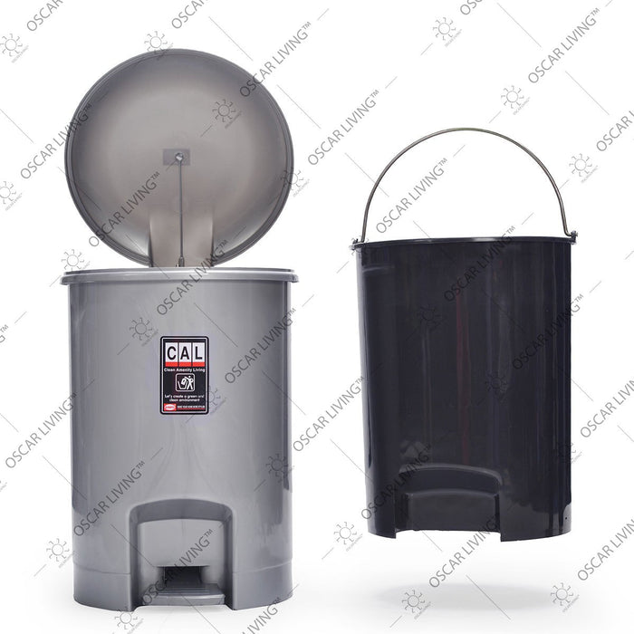 Tempat Sampah Tempat Sampah Injak Tutup Bulat Shinpo 840L SHINPO OSCARLIVING