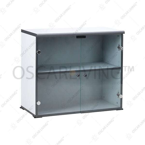 Lemari Arsip & Rak Arsip Lemari Buku Brilliant Kaca BCR80 | Laci Arsip Serbaguna BRILLIANT OSCARLIVING