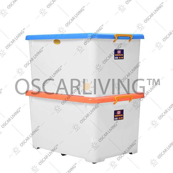Storage Box Shinpo 116 MEGA Container 130L Dengan Roda / Box Serbaguna CB130 Hercules SHINPO OSCARLIVING