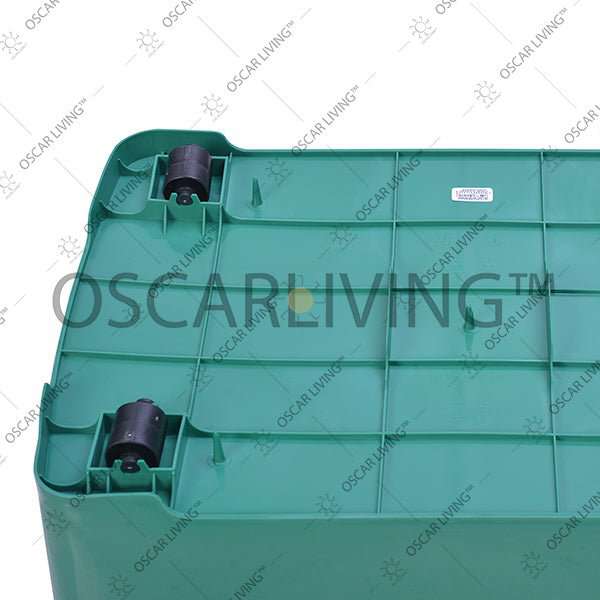 Storage Box Shinplast CB95 Kapasitas 95L Dengan Roda / Box Serbaguna CB95 GREEN EDITION SHINPO OSCARLIVING