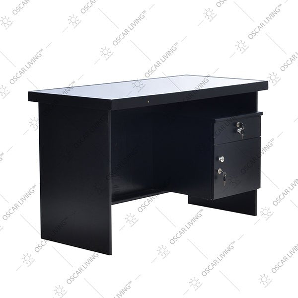 MEJA KANTOR - OFFICE DESK Meja Kantor 1/2 BIRO OLIV Mawar Natural OLIV OSCARLIVING