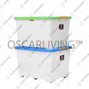 Storage Box Shinpo 116 MEGA Container 130L Dengan Roda / Box Serbaguna CB130 Hercules SHINPO OSCARLIVING