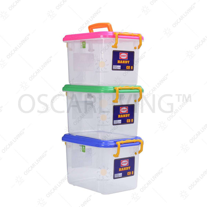 KOTAK PENYIMPANAN - CONTAINER BOX Kotak Penyimpanan Shinpo HANDY 1331 | Storage Box Container SHINPO OSCARLIVING