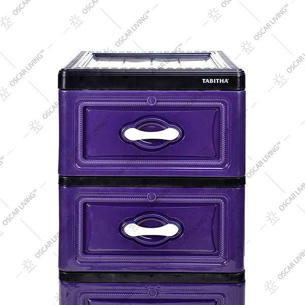 LEMARI PLASTIK - PLASTIC WARDROBE Lemari Plastik Laci Tabitha HO Series TABITHA OSCARLIVING