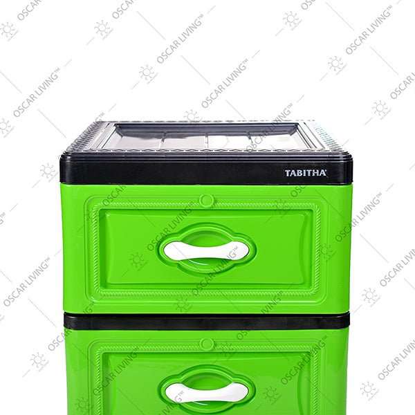 LEMARI PLASTIK - PLASTIC WARDROBE Lemari Plastik Laci Tabitha HO Series TABITHA OSCARLIVING