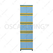 LEMARI PLASTIK - PLASTIC WARDROBE Lemari Plastik Club Mini SY CLUB OSCARLIVING